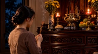Tại sao nhiều người không dám thắp hương buổi tối?