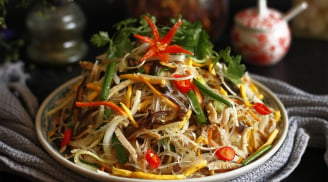 Cách làm món miến xào thập cẩm ngon