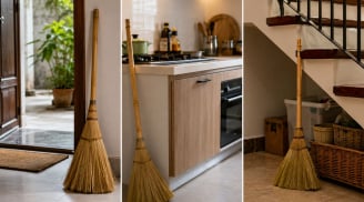 Người xưa nhắc nhở: Để chổi ở chỗ này vừa khiến nhà kém sạch, vừa dễ hao tài lộc