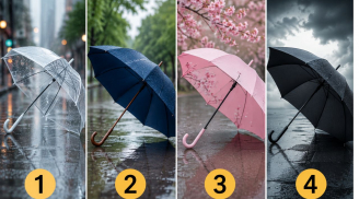 Chọn 1 chiếc ô dù bạn sẽ dùng để đi mưa: Bạn bình tĩnh vững vàng hay dễ nao núng đến mức nào