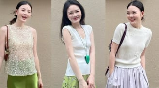Đừng chỉ mặc trắng và đen, thêm một gam màu nổi là đủ giúp trang phục mùa hè trở nên cuốn hút