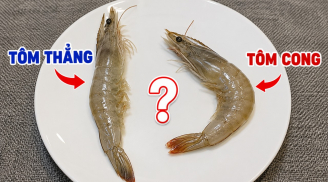 Đi chợ nên mua tôm thẳng hay tôm cong thì ngon hơn?