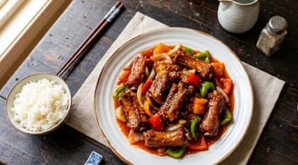 Mẹo làm sườn xào chua ngọt đậm đà, sốt sánh quyện, ngon hơn nhà hàng
