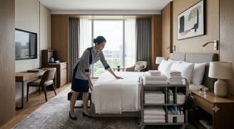 Tại sao khách sạn luôn dùng ga trải giường màu trắng? Sự thật khiến nhiều người bất ngờ
