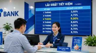 Lãi suất tiết kiệm hôm nay 27/7: Thêm ngân hàng tung ưu đãi 9%/năm cho người gửi tiền