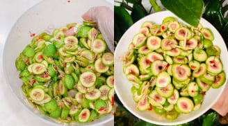 Mẹo làm sung muối xổi, ăn cùng ốc luộc, thịt nướng hay cơm trắng đều ngon