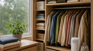 Mùa mưa nhớ xem lại tủ quần áo: 5 việc nên làm ngay để tránh ẩm mốc, hỏng đồ