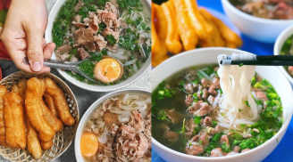 Tại sao người Hà Nội không ăn phở cùng rau sống nhưng phải có quẩy?