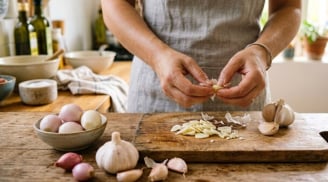 Mẹo khử mùi hôi của hành tỏi bám trên tay khi nấu ăn