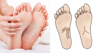 3 tướng chân của người đàn ông may mắn cả đời đi trên nhung lụa