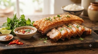 Cách làm món thịt ba chỉ chiên giòn bì