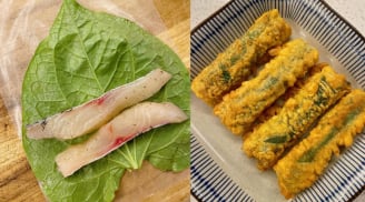 Có phi lê cá rô phi và lá lốt, làm ngay món này, cả nhà đều thích mê