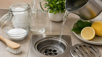 Cách khử mùi cống thoát nước đơn giản tại nhà: 7 mẹo dễ dàng ai cũng áp dụng được