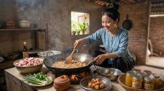 Rán mỡ lợn nhớ thêm 3 thứ này: Món ăn lúc nào cũng thơm nức, trắng tinh để cả năm không hôi