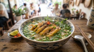 Thả thứ náy vào nấu miến gà: Miến dai giòn sần sật để lâu không lo nát