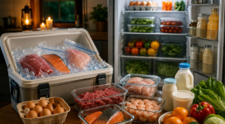 Bỗng dưng mất điện: Nhớ điều này để bảo quản thực phẩm đúng cách