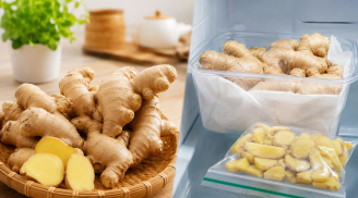 Có nên bảo quản gừng trong tủ lạnh? Muốn gừng tươi cả năm nhớ mẹo hay này
