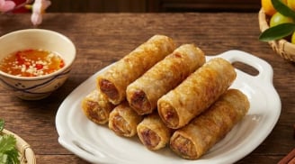 Cách làm nem rán ngon giòn tan để lâu không lo ỉu
