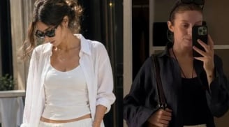 Công thức phối đồ mùa hè vừa thoáng mát vừa thanh lịch với sơ mi, áo hai dây và quần dài