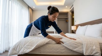 Vì sao nhân viên khách sạn luôn nhét chặt chăn xuống dưới đệm?