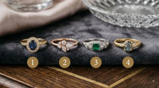 Chọn một chiếc nhẫn, kết quả tiết lộ điều may mắn đang chờ bạn