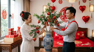 Vì sao người xưa lại chuộng cắm cành lựu trong phòng tân hôn?