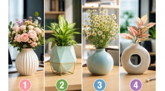 Chọn 1 mẫu bình hoa để bàn làm việc: Bạn hợp với môi trường nào nhất?