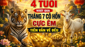 4 tuổi vượt qua tháng 7 Cô hồn cực êm, Tiền vẫn về đều