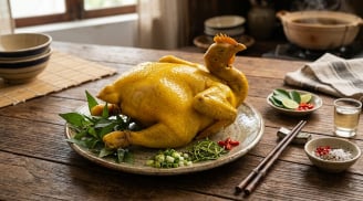Mẹo luộc gà 'không cần 1 giọt nước' vẫn vàng ươm, mọng nước