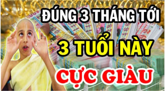 3 con giáp đỏ cả tiền lẫn tình trong 3 tháng tới: 1 con giáp số phận đảo chiều sớm thành đại gia
