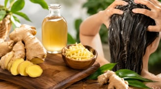  Cách dùng gừng tươi gội đầu giúp thư giãn, tóc sạch, hỗ trợ tóc con mọc khỏe