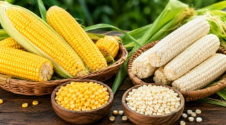 Ngô ngọt vàng và ngô nếp: Loại nào giàu dinh dưỡng hơn?