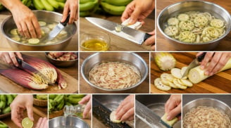 Mẹo để nhựa chuối không dính tay, dính dao: Làm đúng từ đầu, đỡ mất công chà rửa