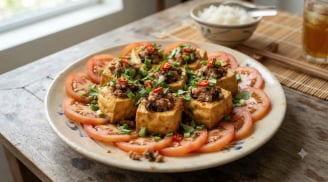 Cách làm đậu phụ nhồi thịt ngon