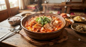 Cách nấu canh kim chi ngon chua chua cay cay