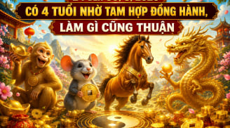 24 đến 30/8/2026 có 4 tuổi nhờ Tam Hợp đồng hành, làm gì cũng thuận