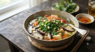 Cách nấu canh đậu hũ nấm hương ngon
