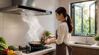 Khi mở máy hút mùi, nên đóng hay mở cửa? Nhiều người đang làm sai