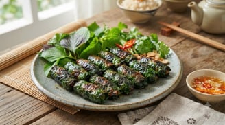 Cách làm chả lá lốt xanh mướt đẹp mắt, nhìn là muốn ăn ngay