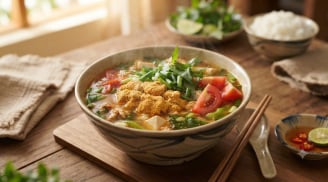 Cách nấu canh riêu cua ngon