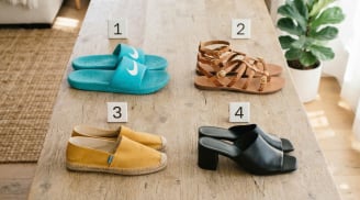 Chọn 1 đôi dép bạn thích nhất sẽ nói lên độ may mắn trong thời gian tới