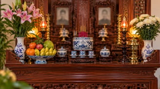 Tại sao không nên để cây cảnh trên ban thờ gia tiên như ở ban thờ Thần Tài?