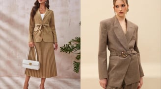 Blazer thắt eo đang được lòng phụ nữ thanh lịch: 5 cách phối giúp tôn dáng, sang hơn trong mùa thu