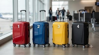 Chọn 1 chiếc vali sẽ cho biết tương lai bạn giàu hay nghèo?