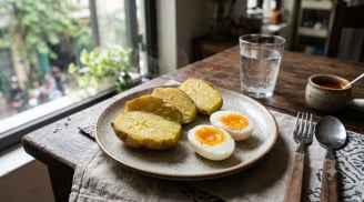 Bữa sáng chỉ cần khoai lang và trứng: Ăn đúng cách nhận nhiều lợi ích