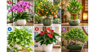  Chọn 1 cây cảnh bạn ấn tượng để xem điểm mạnh giúp bạn thu hút tiền tài là gì?
