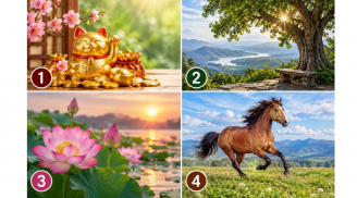 Trắc nghiệm: Chọn 1 bức ảnh bạn ấn tượng nhất để biết tài vận tháng 8 âm lịch sẽ ra sao