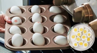 Mẹo luộc trứng không cần nước