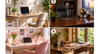 Chọn 1 chiếc bàn làm việc yêu thích để xem đồng nghiệp nhìn bạn như thế nào