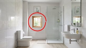 Có nên làm cửa sổ trong nhà vệ sinh?